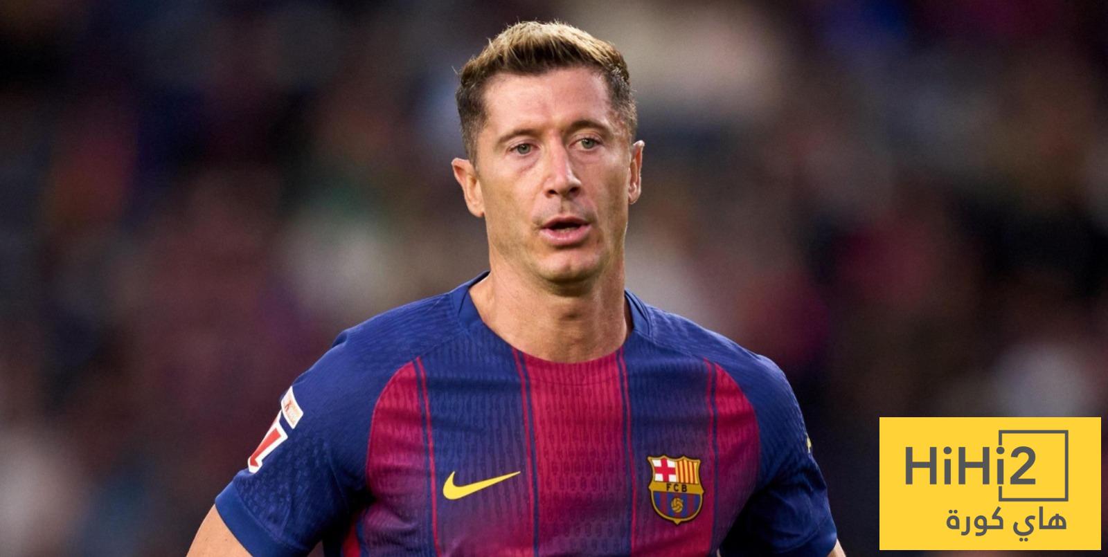 من يحدد مستقبل ليفاندوفسكي مع برشلونة.. الادارة ام المدرب ؟