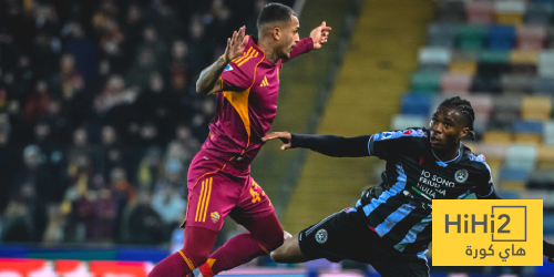 إحصائيات الشوط الأول لمباراة روما وأودينيزي