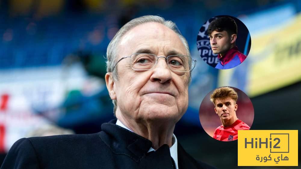 أفضل من بيدري وباريوس.. بيريز يختار صفقة “وسط” الريال