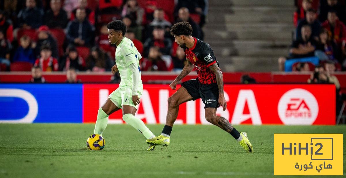 نتائج آخر خمس مباريات بين برشلونة ومايوركا