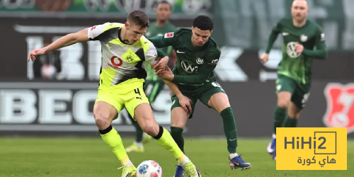 إحصائيات نصف ساعة من مباراة بوروسيا دورتموند وفولسبورغ