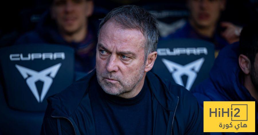 هانز فليك يتجاوز رقم اودو لاتيك مع برشلونة