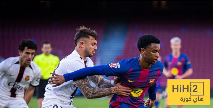 احصائيات شوط برشلونة و مايوركا