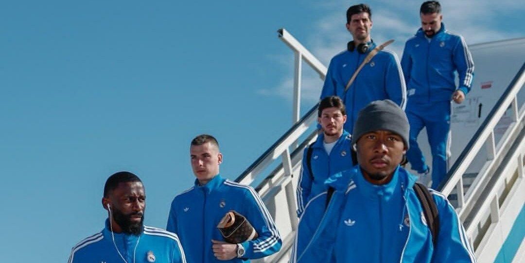 صور: وصول ريال مدريد إلى فالنسيا