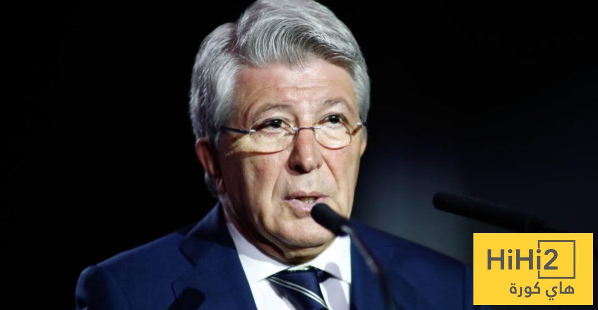 ماذا قال رئيس اتلتيكو مدريد عن مواجهة برشلونة