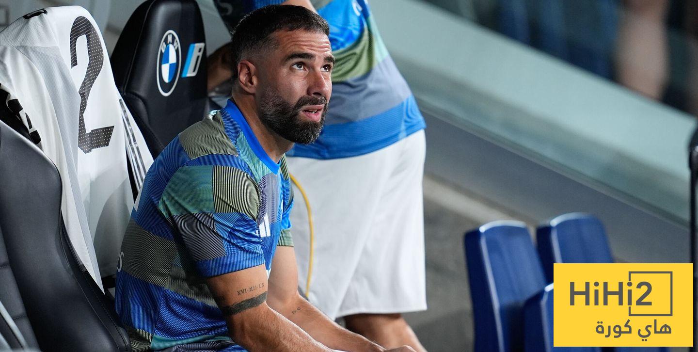 سبب انزعاج كارفخال في مباراة فالنسيا