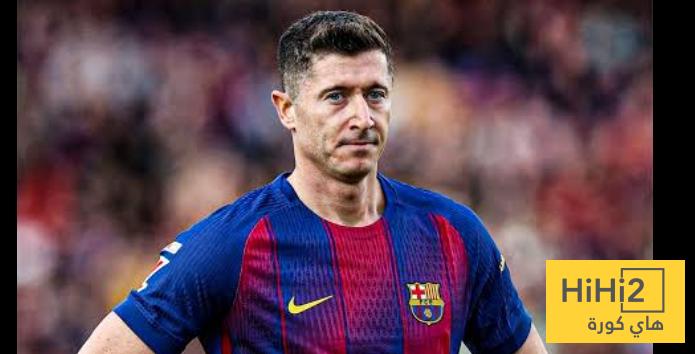 ليفاندوفسكي يشارك في مباراة أتليتكو مدريد