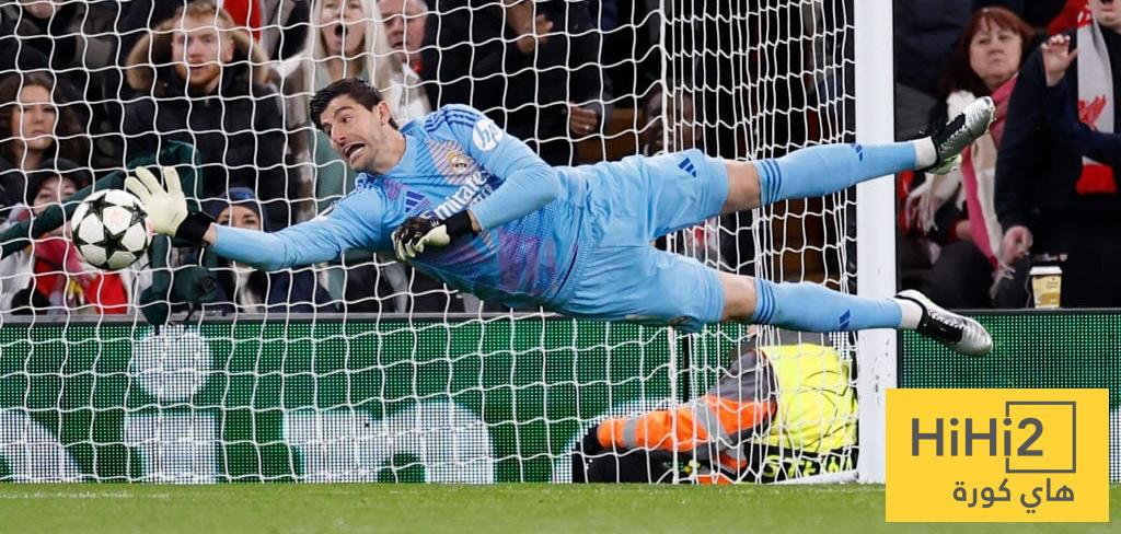 كورتوا يتحدث عن مواجهة ريال سوسيداد