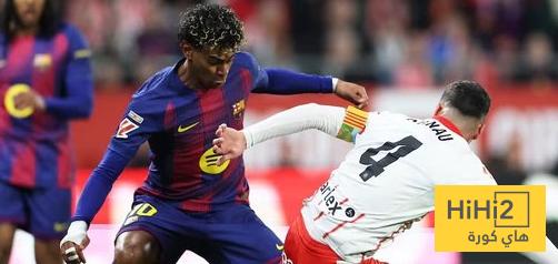 جيرونا يتقدم بالهدف الثاني ضد البارسا