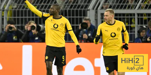 إحصائيات نصف ساعة من مباراة بوروسيا دورتموند وأتالانتا في دوري أبطال أوروبا