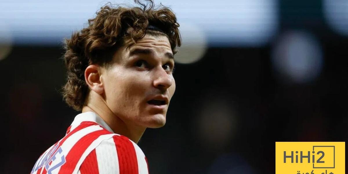 أتلتيكو مدريد يوجه صدمة لبرشلونة بشأن ألفاريز