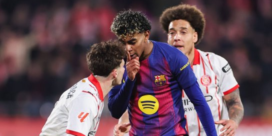 تقرير حكم لقاء برشلونة وجيرونا خفف عقوبة جويل روكا