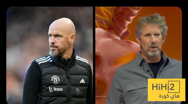 لماذا لم ينجح تين هاغ مع مانشستر يونايتد ؟ فان دير سار يجيب لماذا لم ينجح تين هاغ مع مانشستر يونايتد ؟ فان دير سار يجيب