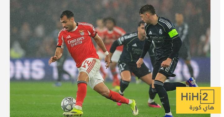 أرقام موسم الريال و بنفيكا