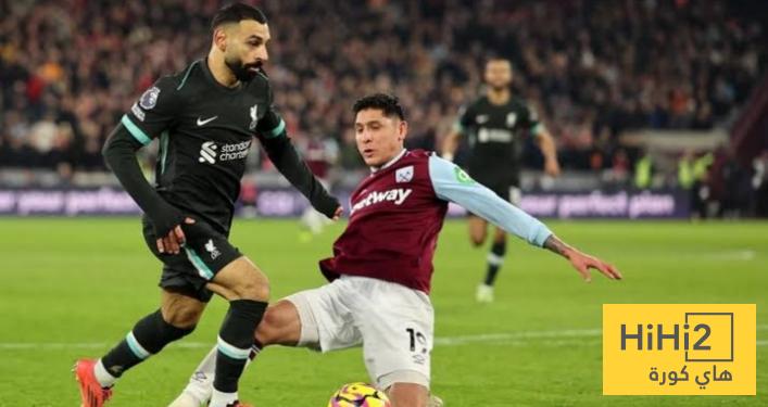 معاناة وست هام أمام ليفربول