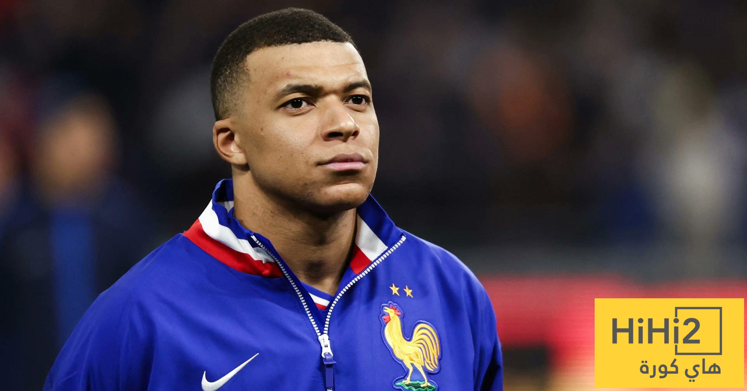 فرنسا قلقة بشأن إصابة مبابي فرنسا قلقة بشأن إصابة مبابي