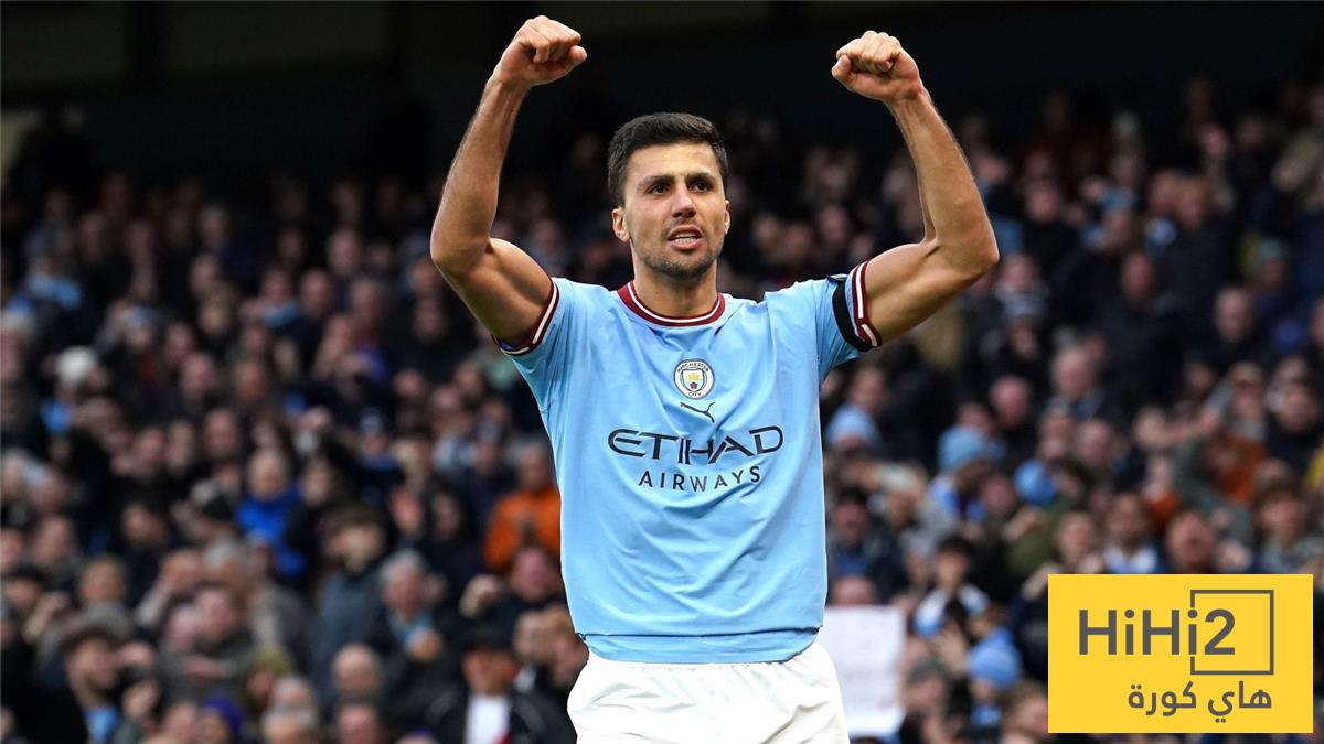 رسالة لـ ريال مدريد: أحذروا رودري!! رسالة لـ ريال مدريد: أحذروا رودري!!