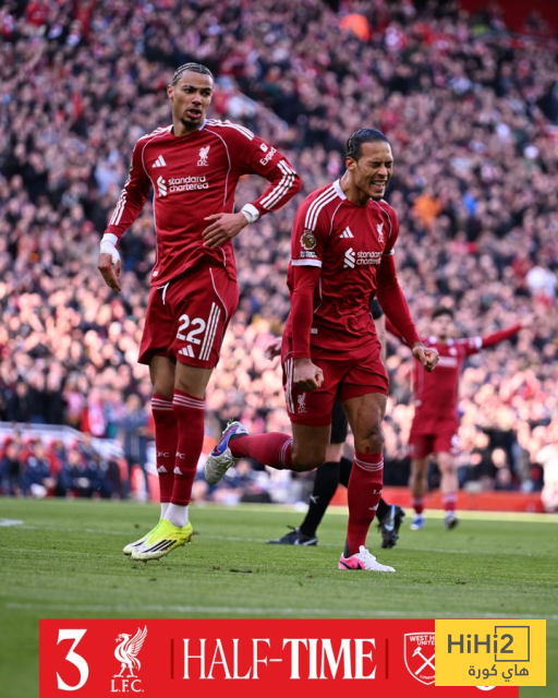 تقييم لاعبي ليفربول امام وست هام في الشوط الاول 2 تقييم لاعبي ليفربول امام وست هام في الشوط الاول 1
