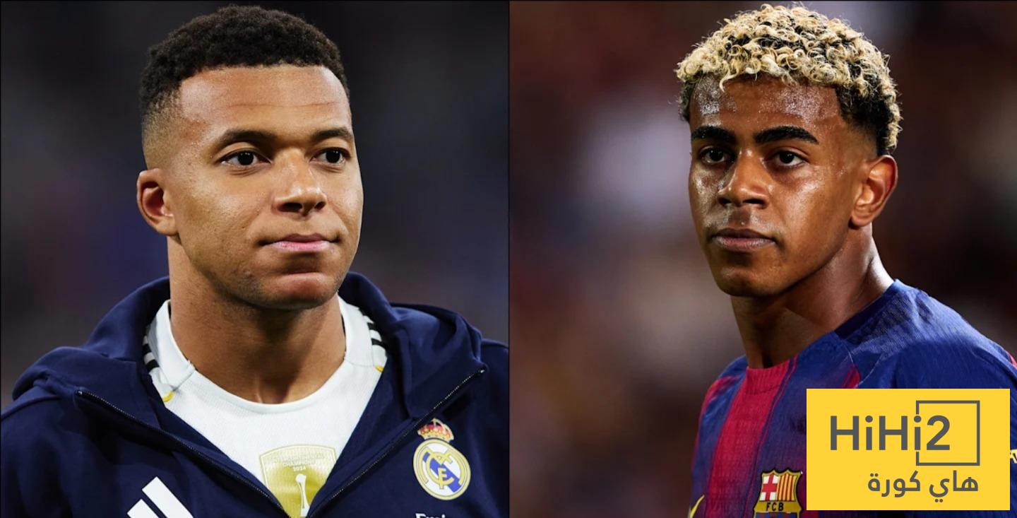 لامين يامال افضل من كيليان مبابي في الليغا