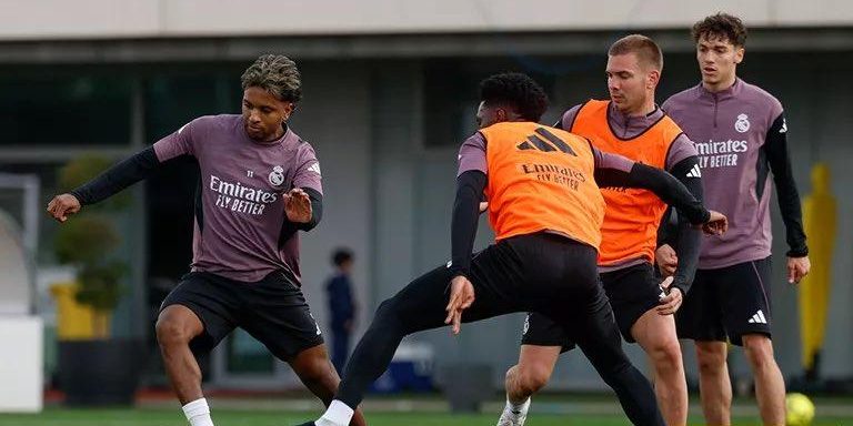 صور: التدريب الأخير لريال مدريد قبل مواجهة خيتافي