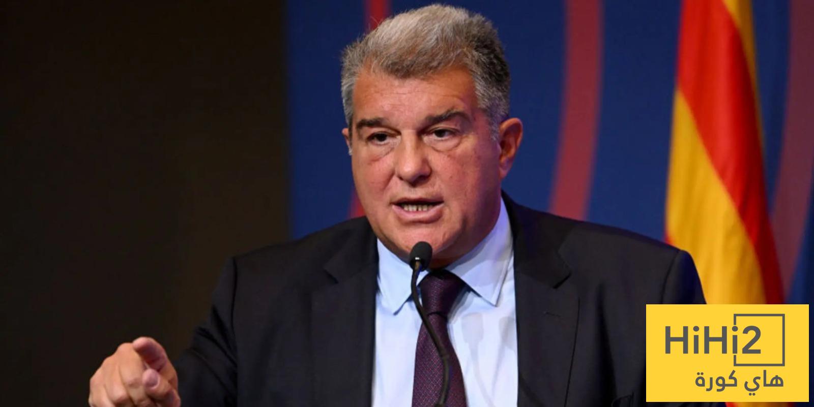 تعليق لابورتا على طريقة احتفاله في مدرجات الكامب نو