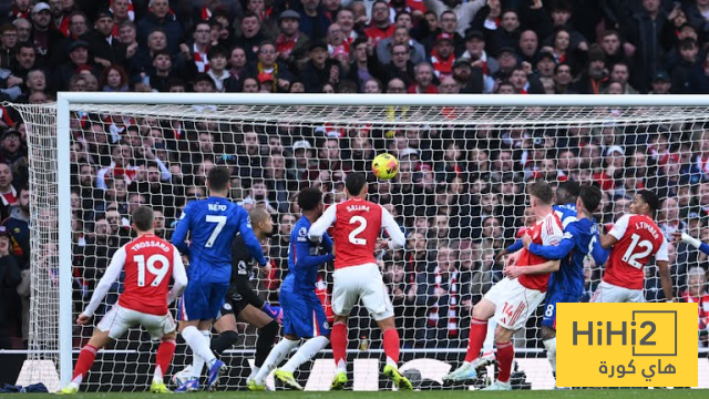 ارسنال يسجل الهدف الاول في شباك تشيلسي 1