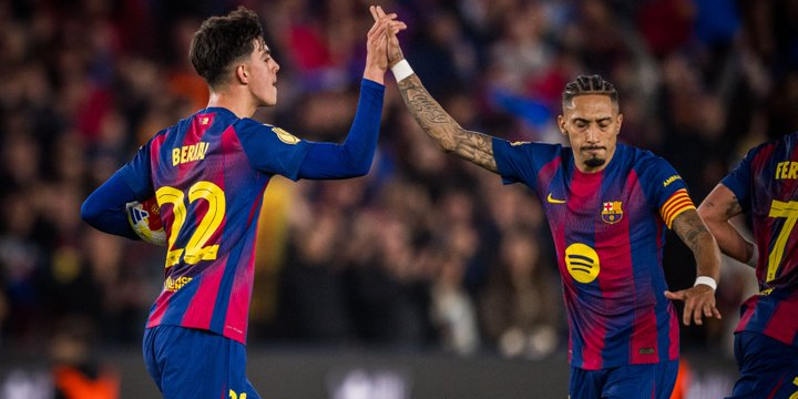 رغم الفوز بثلاثية.. رسميا برشلونة يودع كاس ملك اسبانيا على يد اتلتيكو