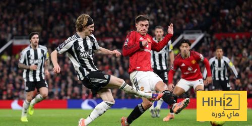 تشكيلة مانشستر يونايتد ضد نيوكاسل يونايتد في الدوري الإنجليزي
