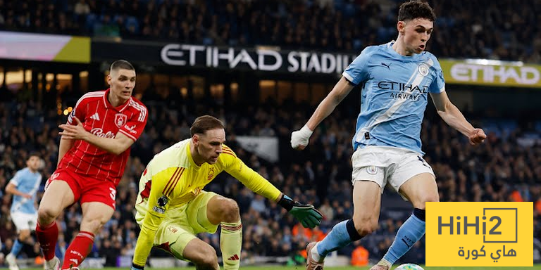 مانشستر سيتي يسقط في فخ التعادل امام نوتنغهام