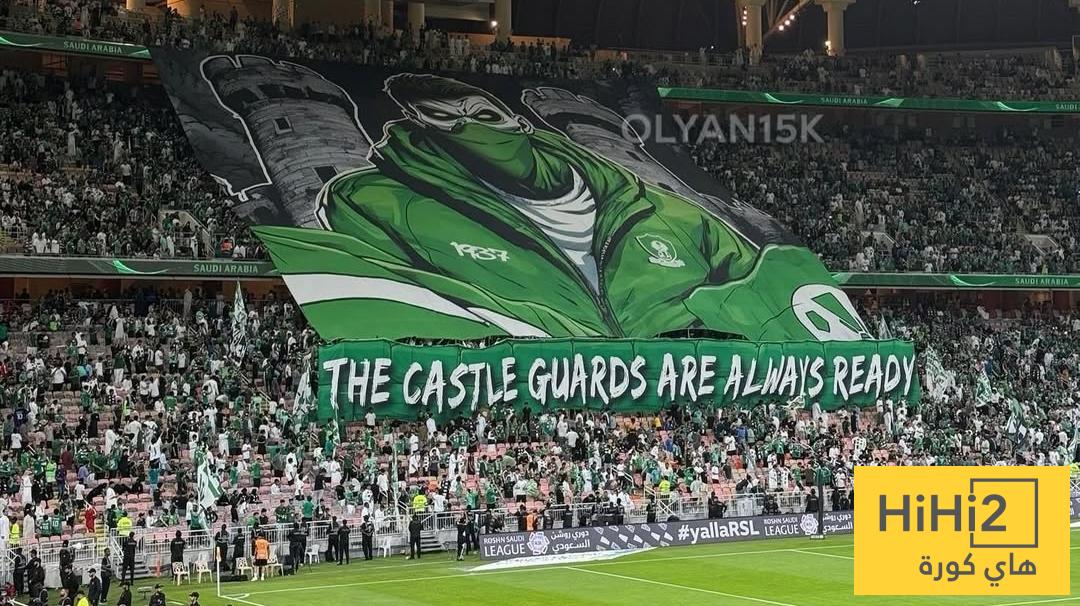 تيفو الأهلي جاهز لديربي جدة أمام الاتحاد !