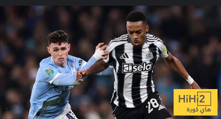 سجل تهديفي جيد لـ مانشستر سيتي قبل مواجهة نيوكاسل