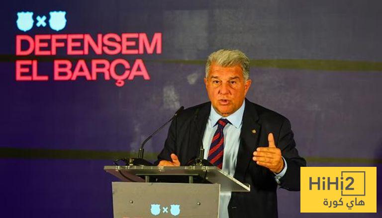 لابورتا يهاجم فونت: “غير مؤهل لرئاسة برشلونة”