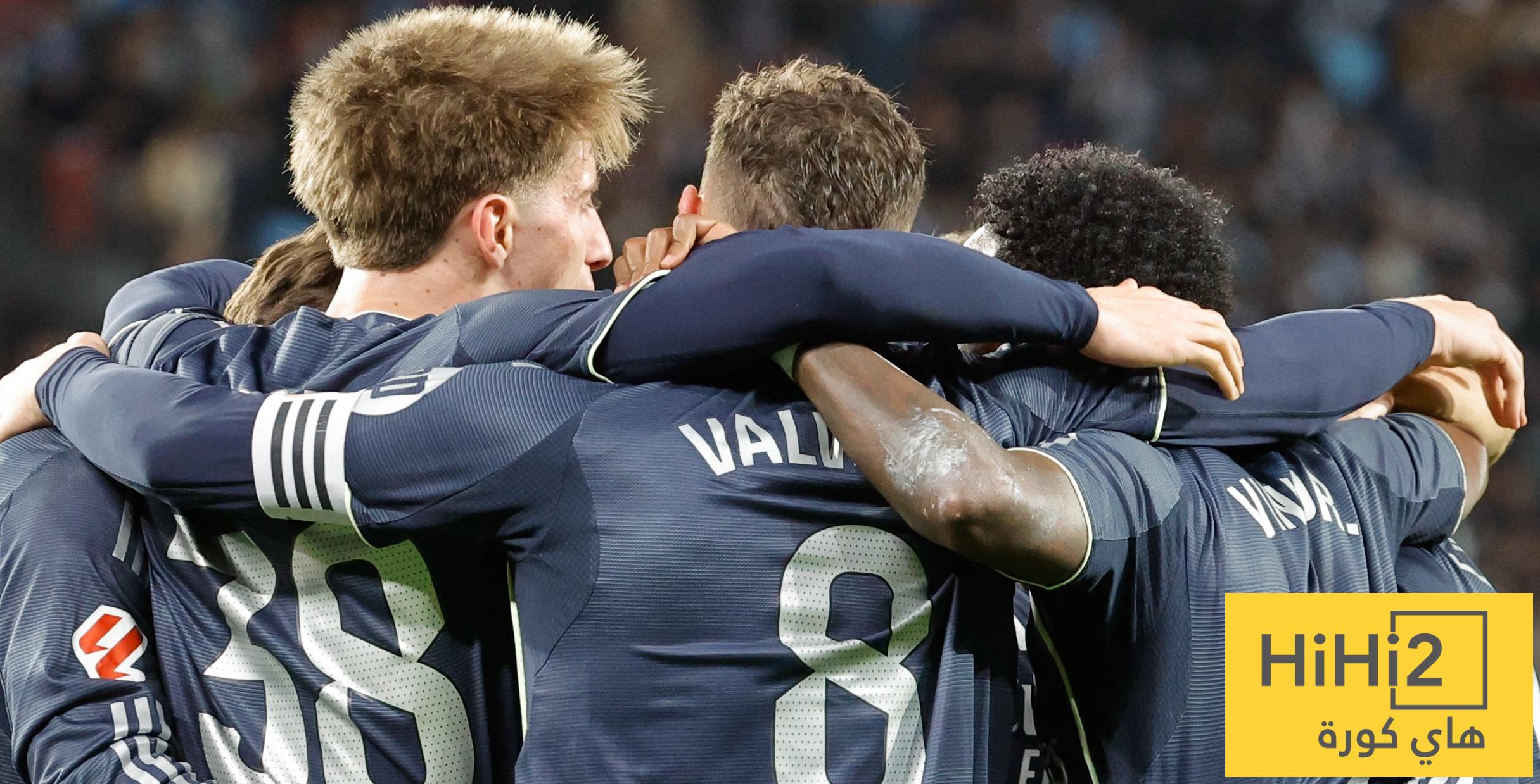 ريال مدريد ينفرد برقم مميز في تاريخ الليغا