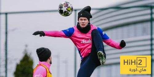 صور من تدريبات مانشستر سيتي استعدادا للقاء ريال مدريد