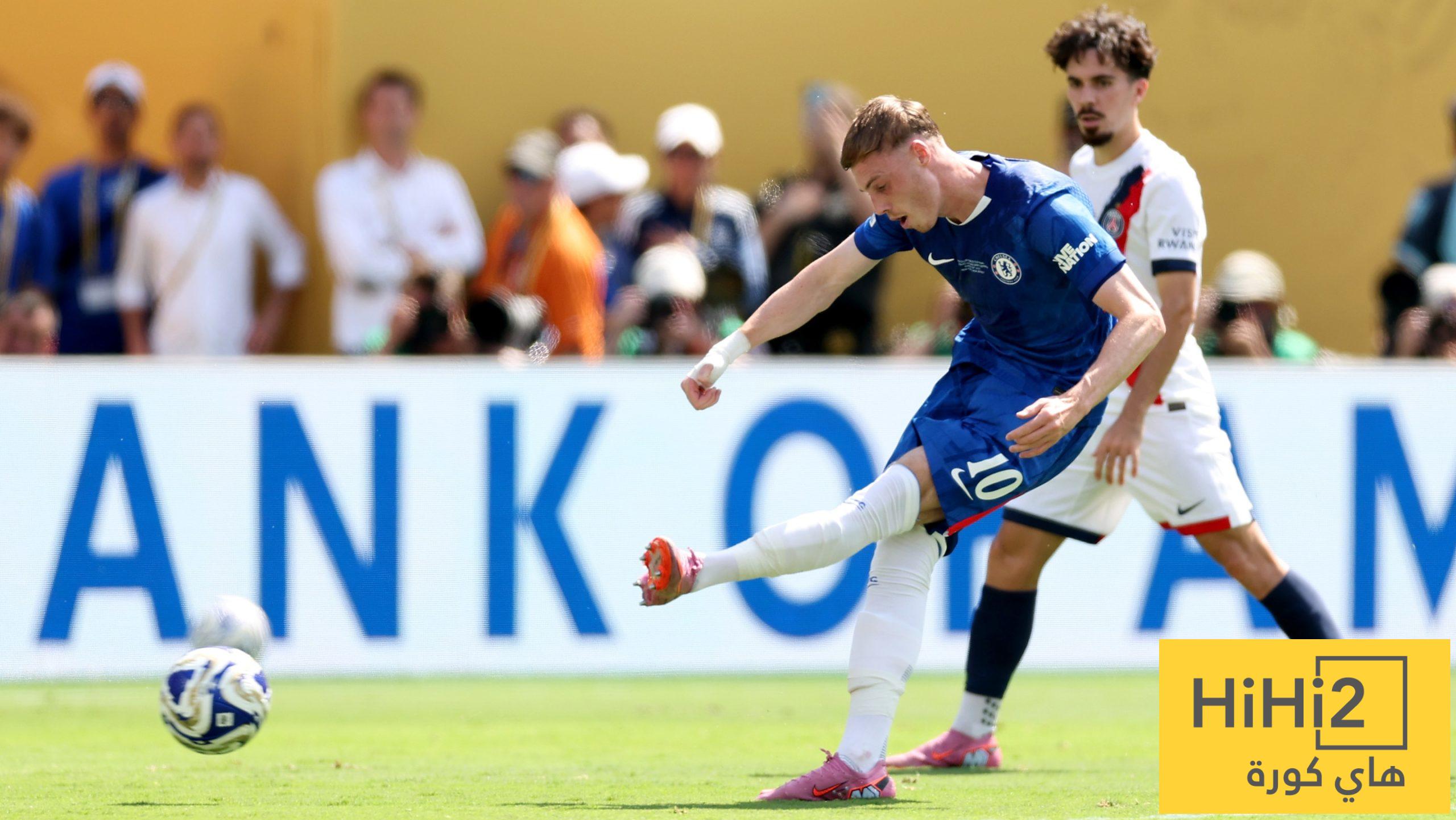 نتائج آخر خمس مباريات بين باريس سان جيرمان وتشيلسي