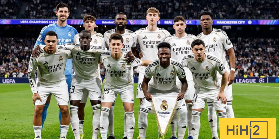 تقييم لاعبي ريال مدريد امام مانشستر سيتي في الشوط الاول