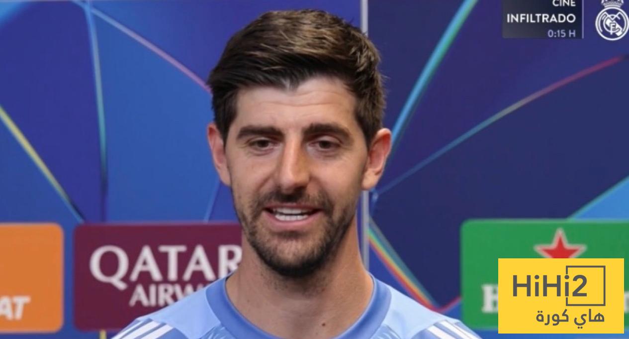 كورتوا يعلق على تمريرته الحاسمة لـ فالفيردي