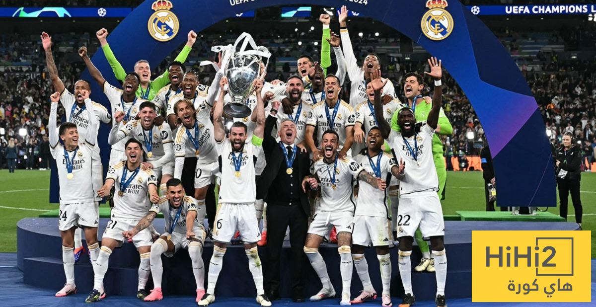 ريال مدريد سيصدر فيديو خاص بالخامسة عشر