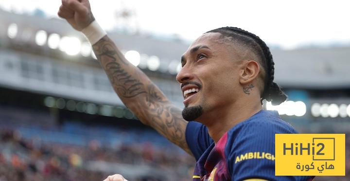 رافينيا أول لاعب يفعلها مع برشلونة منذ ميسي