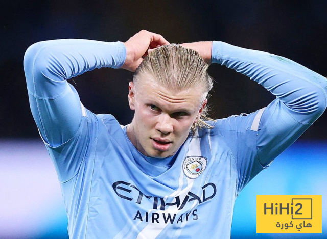 هالاند يدرك التعادل امام ريال مدريد 1