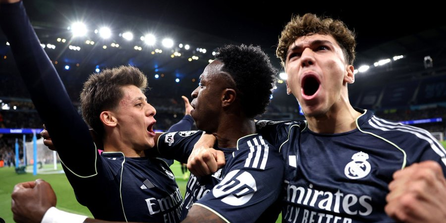 التعادل يحسم الشوط الاول من قمة مانشستر سيتي وريال مدريد