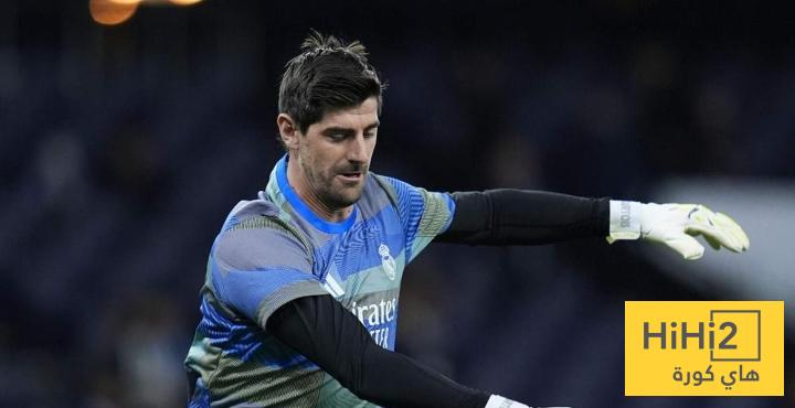 فرص مشاركة كورتوا أمام أتلتيكو