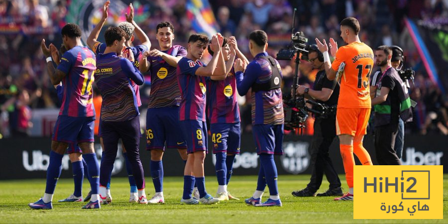 برشلونة بالعلامة الكاملة على ارضه