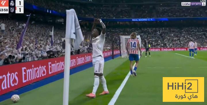 صورة – رد فعل مبابي على هدف فينيسيوس أمام أتلتيكو مدريد