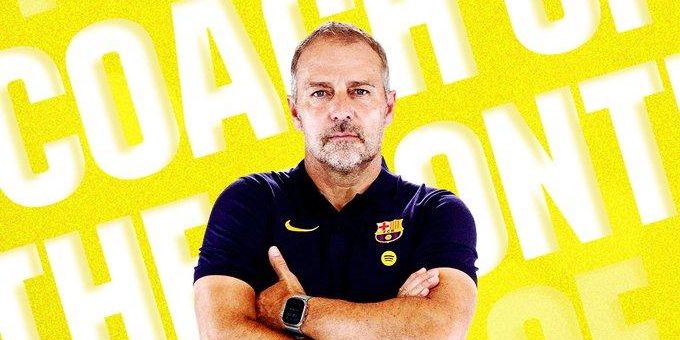 فليك مدرب الشهر في الليغا فليك مدرب الشهر في الليغا