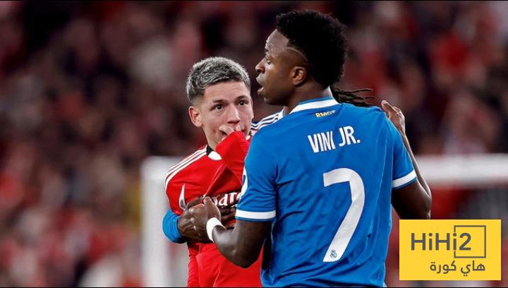 الاتحاد الأوروبي يعاقب بنفيكا بسبب فينيسيوس