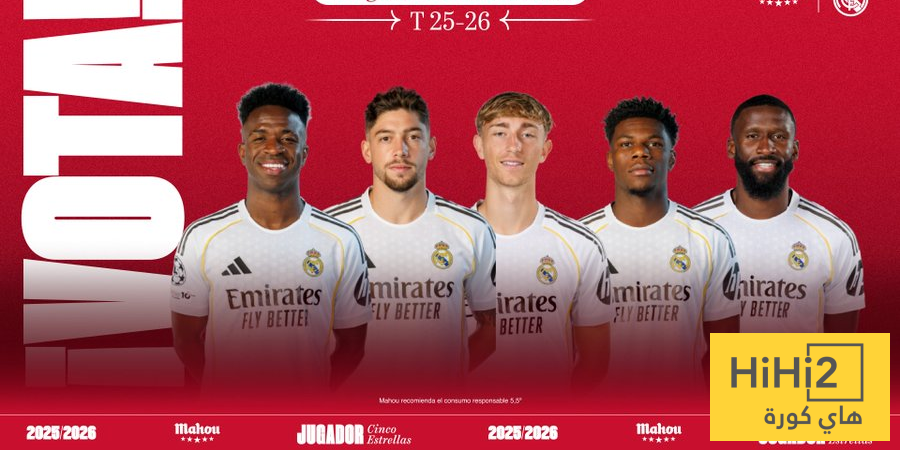 صورة.. المرشحون لجائزة لاعب الشهر في ريال مدريد