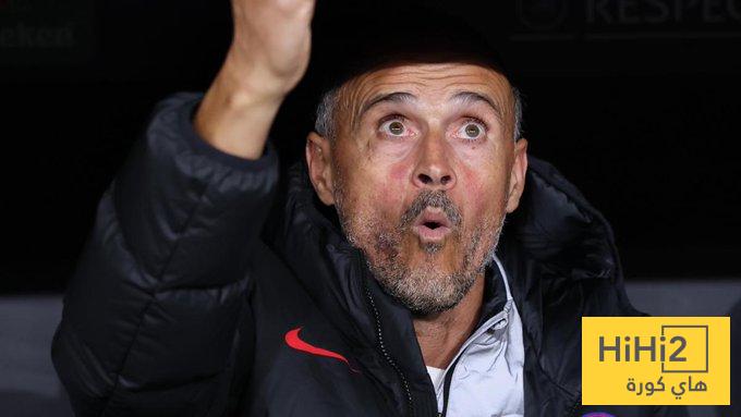 موقف انريكي النهائي من تدريب مانشستر يونايتد !