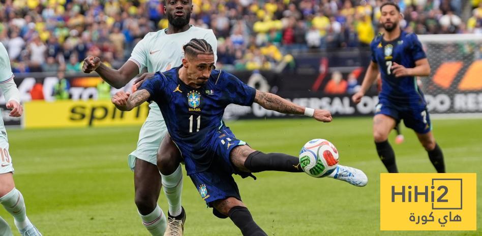 عاجل – البرازيل تؤكد إصابة رافينيا