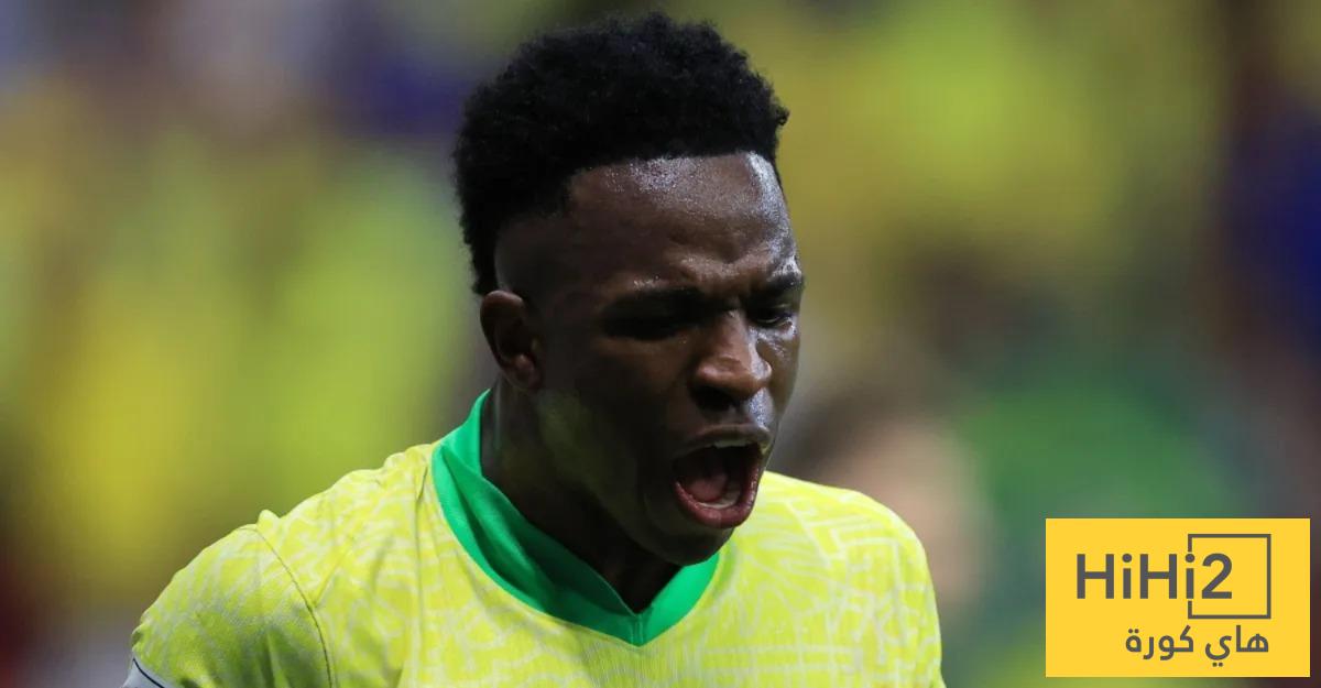 عاجل: فينيسيوس يشارك في تدريبات البرازيل